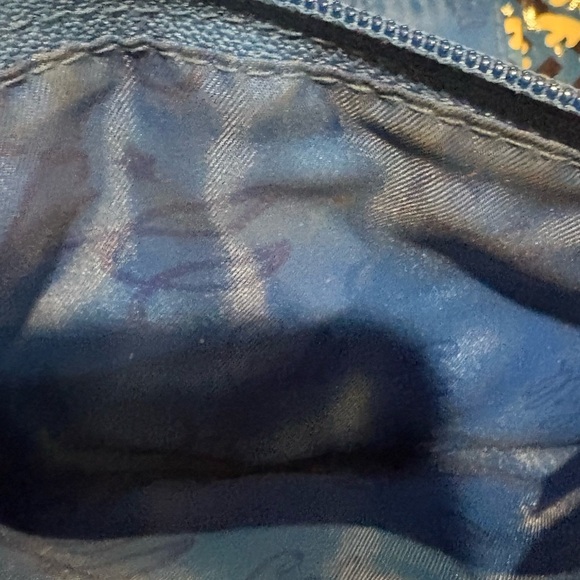 Vera Bradley Twice as Nice Cosmetic Clutch Blue Lagoon FRILL - Picture 5 of 8